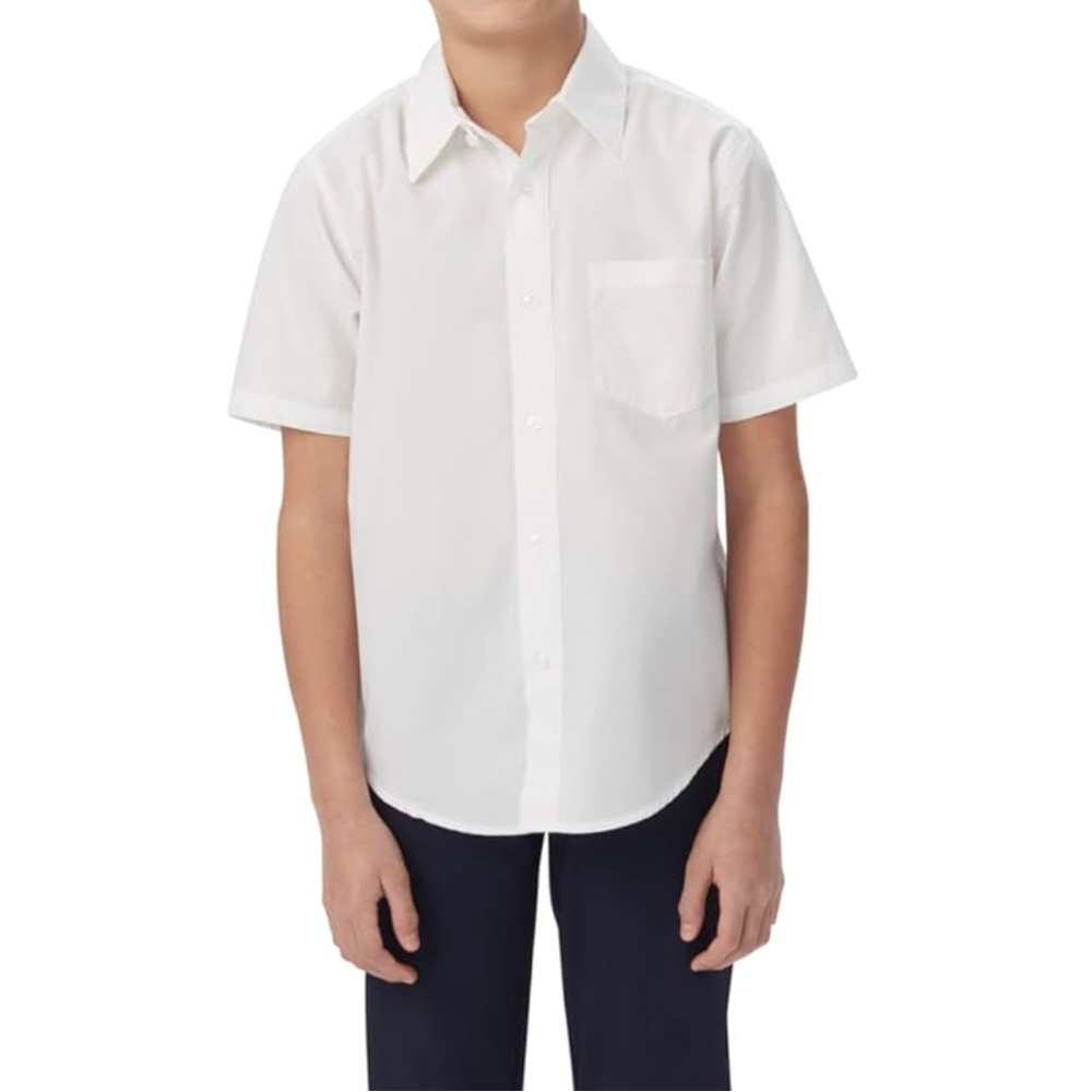 FRENCH TOAST White Boys Casual Button Down Shirt NWT